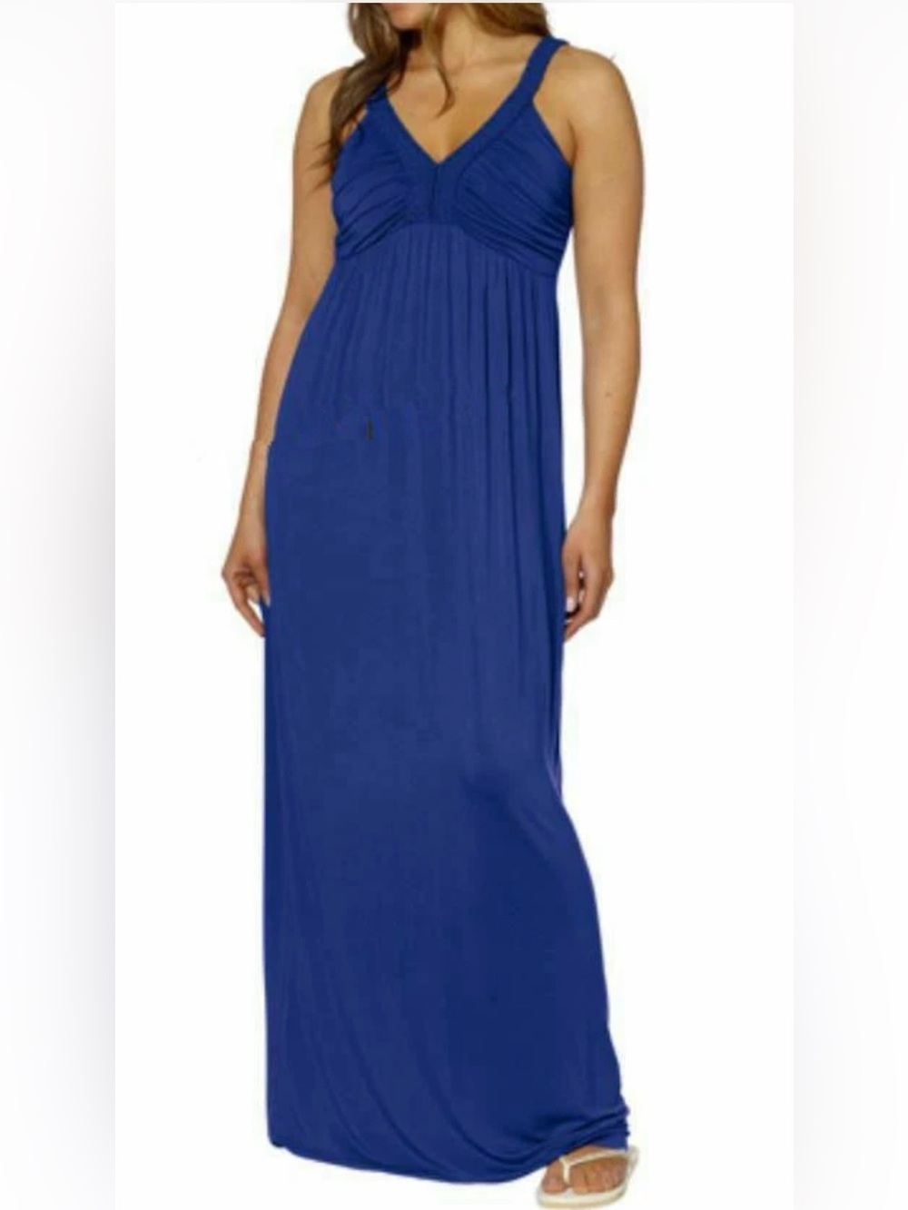 Design History Maxi Dress Blue Size Large EUC